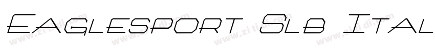 Eaglesport Slb Itali字体转换